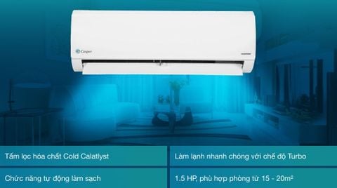 Điều hòa Casper Inverter 1 chiều 12000 BTU IC-12TL32