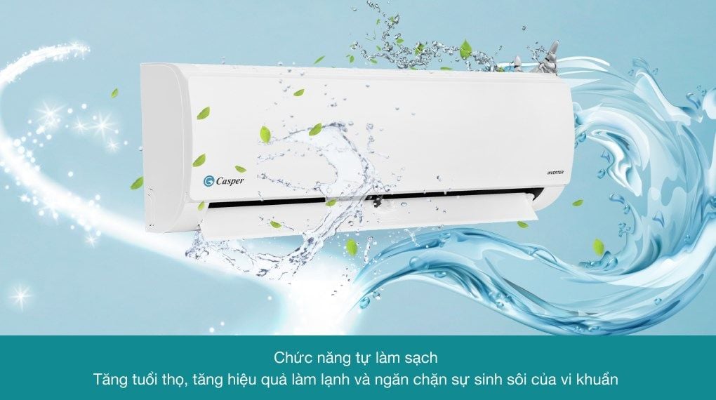 Điều hòa Casper Inverter 1 chiều 12000 BTU IC-12TL32