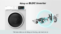 Máy giặt Casper Inverter 9.5 KG WF-95I140BWC