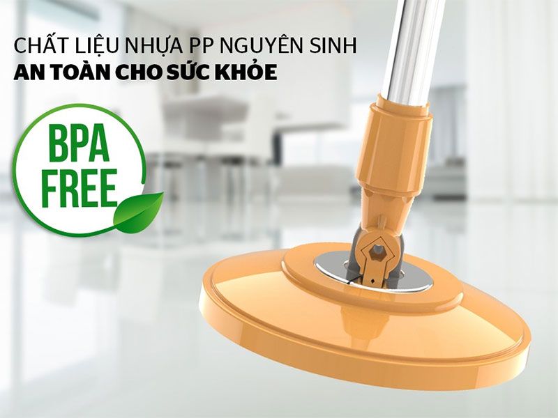 Cây lau nhà xoay 360 độ Sunhouse KS-MO350I