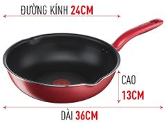 Chảo chiên lòng sâu Tefal So Chef 24cm G1358496