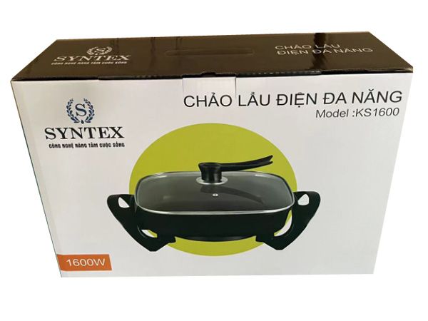 Chảo lẩu điện đa năng Syntex KS1600