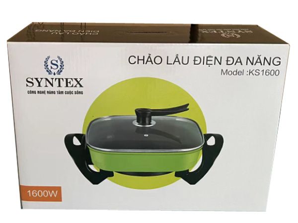 Chảo lẩu điện đa năng Syntex KS1600