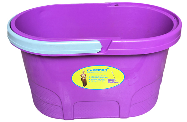 Chổi lau nhà Chefman CM-413V có thùng chứa dung tích lớn Chổi lau nhà Chefman CM-413V