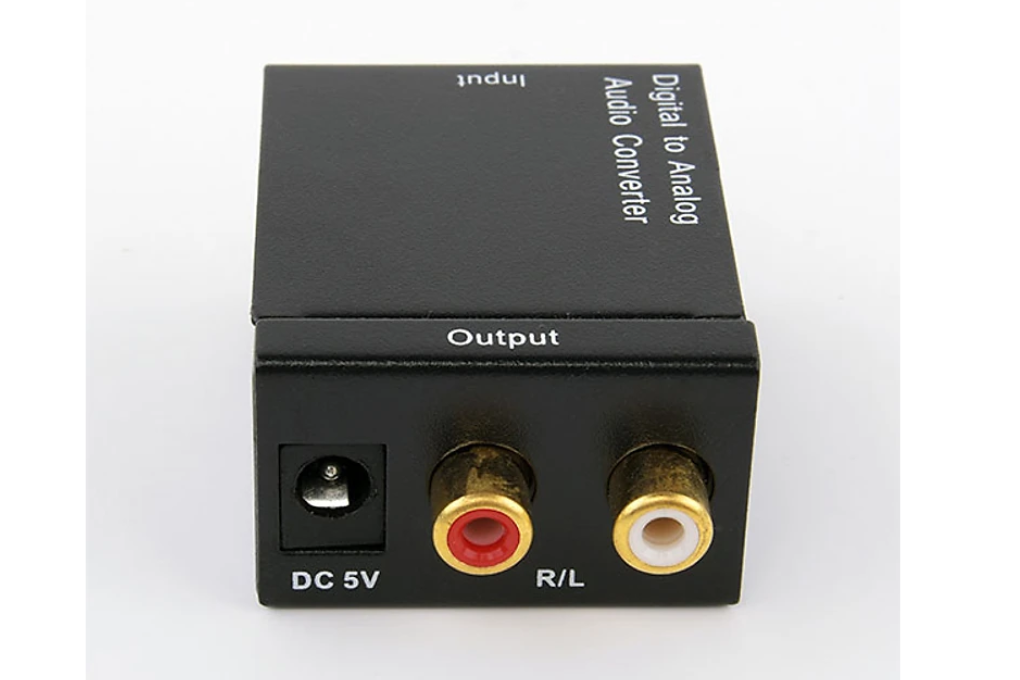 Bộ chuyển đổi OPTICAL sang AUDIO AV kèm cáp quang OPTICAL - Chính Hãng