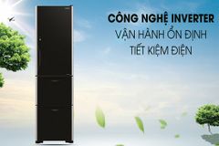 Tủ lạnh Hitachi Inverter 375 lít R-SG38PGV9X GBK (3 cánh) - Chính Hãng