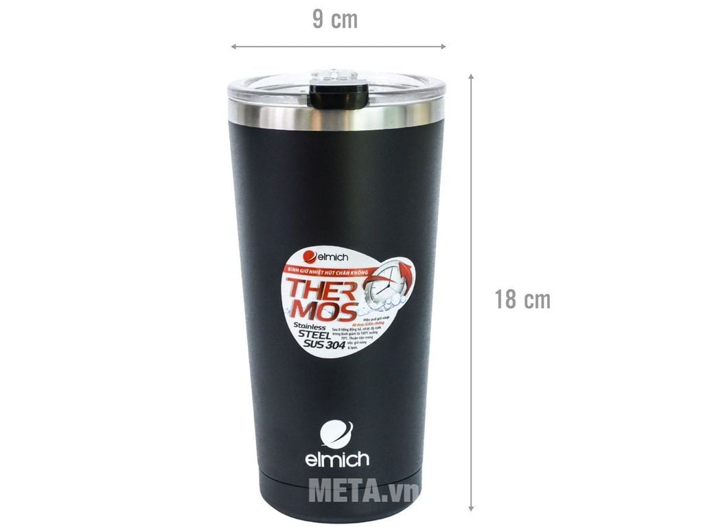 Cốc giữ nhiệt Elmich Inox 304 EL3666 580ml