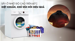 Máy sấy quần áo thông hơi Coex 7,2kg CD-70AVW