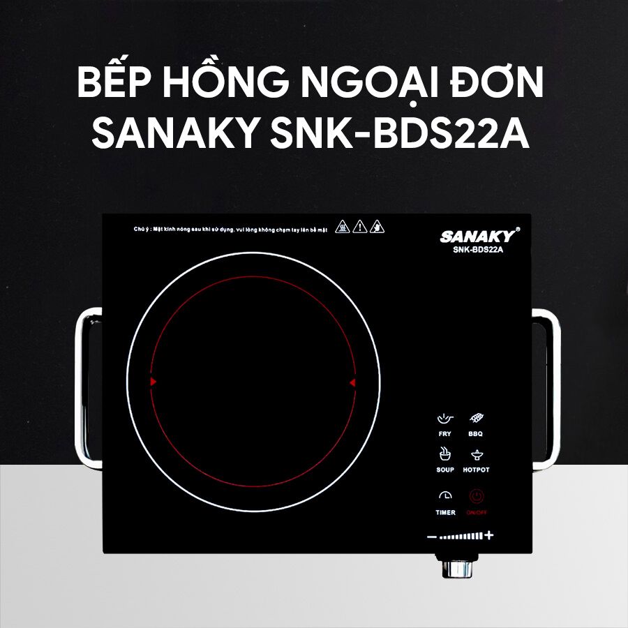 Bếp hồng ngoại đơn Sanaky SNK-BDS22A 2000W