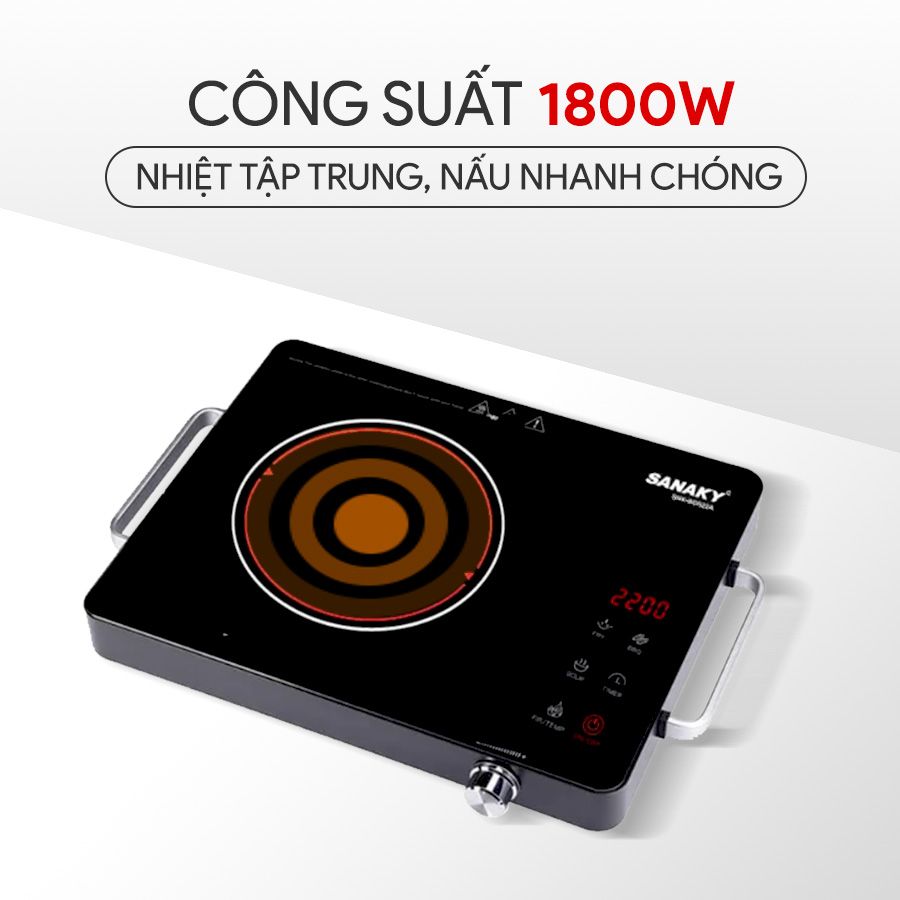 Bếp hồng ngoại đơn Sanaky SNK-BDS22A 2000W