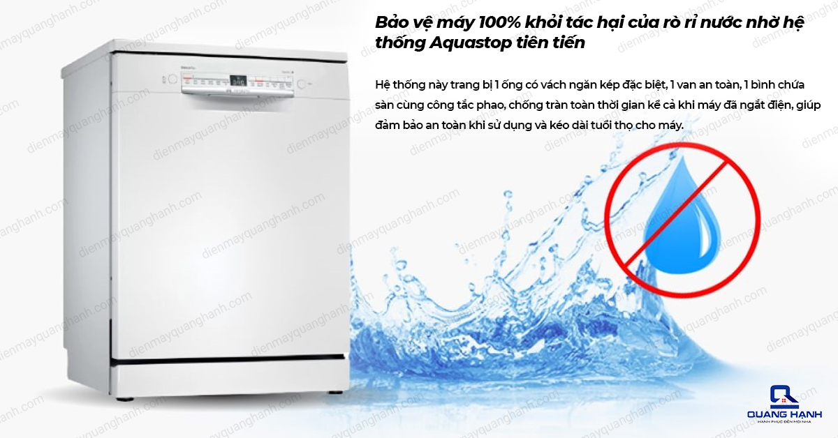 Máy rửa bát độc lập Bosch SMS2IVW01P