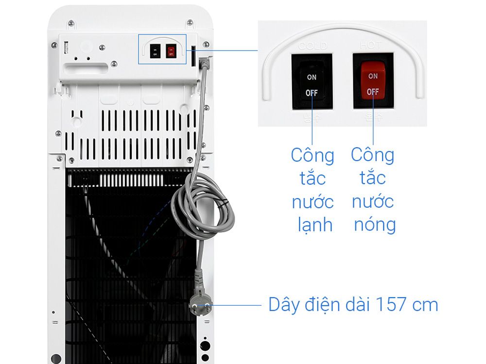 Máy lọc nước nóng lạnh Cuckoo CP-FN601SW