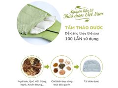 Đai chườm nóng thảo dược cổ gáy Hapaku (Làm nóng bằng điện)