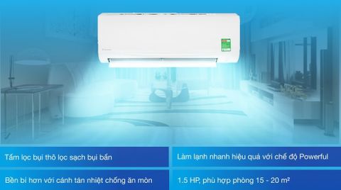 Điều hoà Daikin 12000 BTU 1 chiều ATF35UV1V