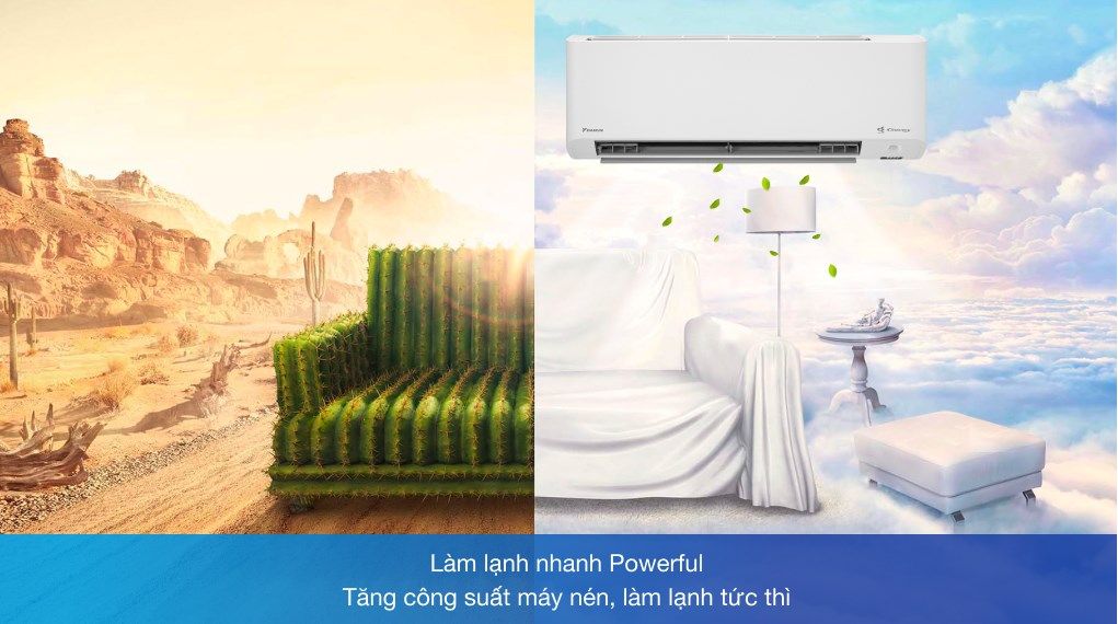 Điều hoà Daikin Inverter 12000 BTU 1 chiều FTKY35WMVMV