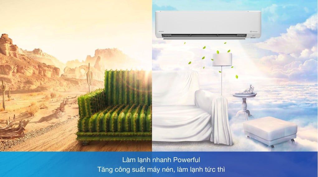 Điều hoà Daikin Inverter 24000 BTU 1 chiều FTKY71WVMV