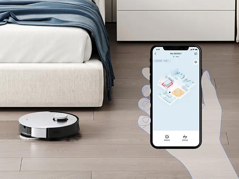 Robot hút bụi lau nhà Ecovacs Deebot X1 Turbo – DEX11