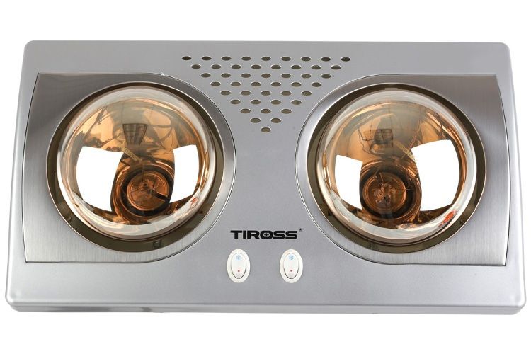 Đèn sưởi nhà tắm 2 bóng Tiross TS9291