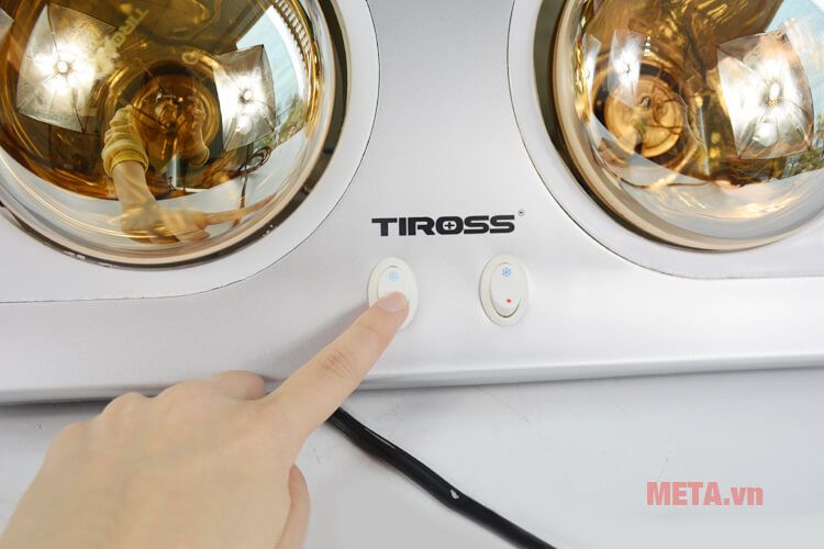 Đèn sưởi nhà tắm 2 bóng Tiross TS9291