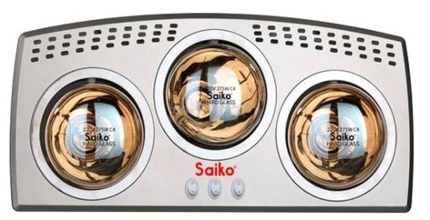 Đèn sưởi nhà tắm 3 bóng Saiko BH-3826H Saiko BH-3826H