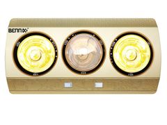 Đèn sưởi nhà tắm Bennix 3 bóng BN-03BG