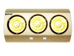 Đèn sưởi nhà tắm Bennix 3 bóng BN-03BG