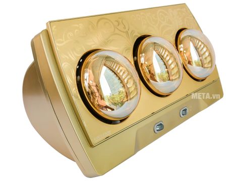Đèn sưởi nhà tắm Heizen 3 bóng HE-3B (Gold)