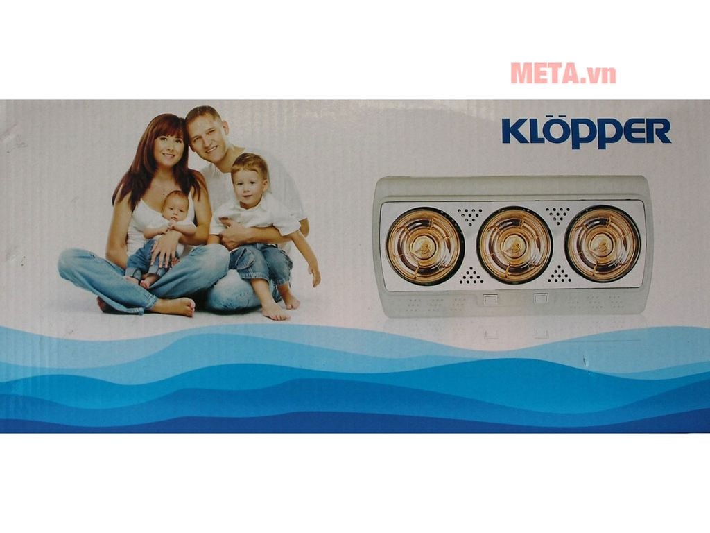 Đèn sưởi nhà tắm Klopper LH03