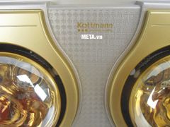 Đèn sưởi nhà tắm Kottmann 2 bóng K2BH