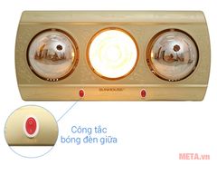 Đèn sưởi nhà tắm Sunhouse SHD3813