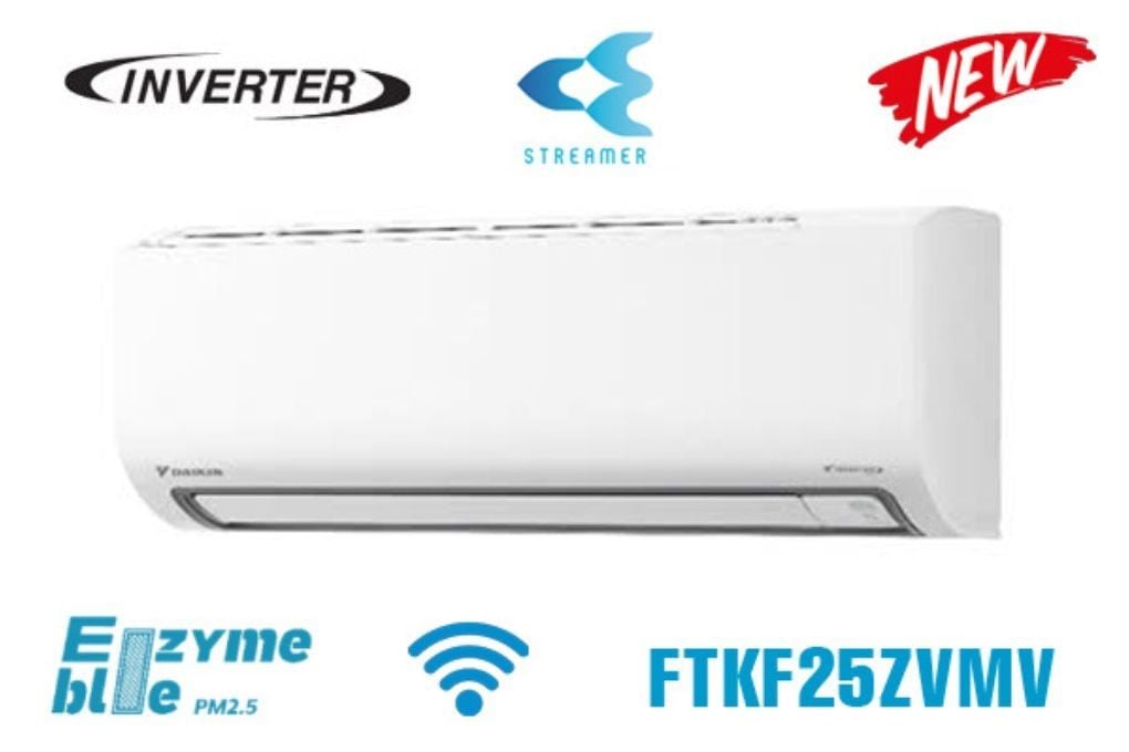 Điều hòa Daikin Inverter 1 chiều 9000 BTU FTKF25ZVMV