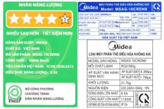 Điều hòa Midea Inverter 1 chiều 9000BTU MSAG-10CRDN8