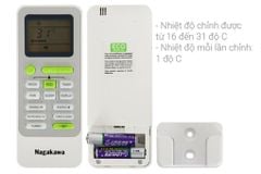 Điều hòa Nagakawa Inverter 1 chiều 12000BTU NIS-C24R2T28