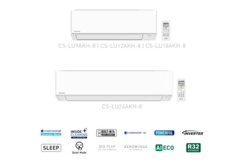 Điều hòa Panasonic Inverter 1 chiều 12000 BTU LU12AKH-8