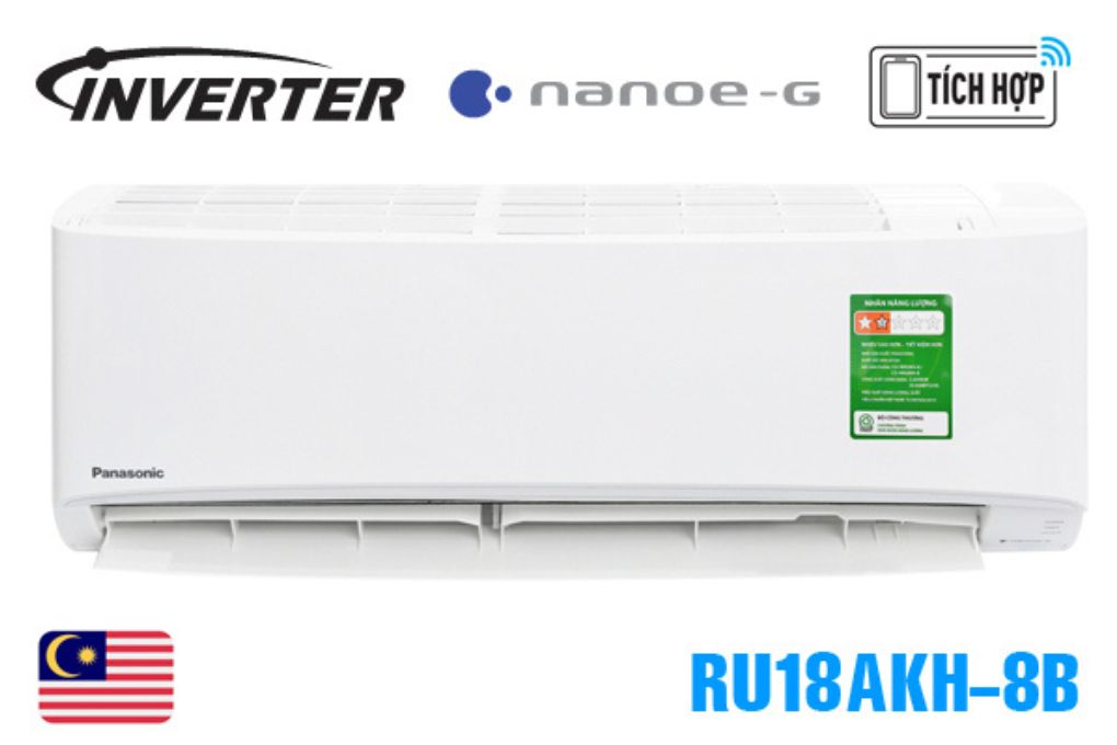 Điều hòa Panasonic inverter 1 chiều 18000 BTU RU18AKH-8B