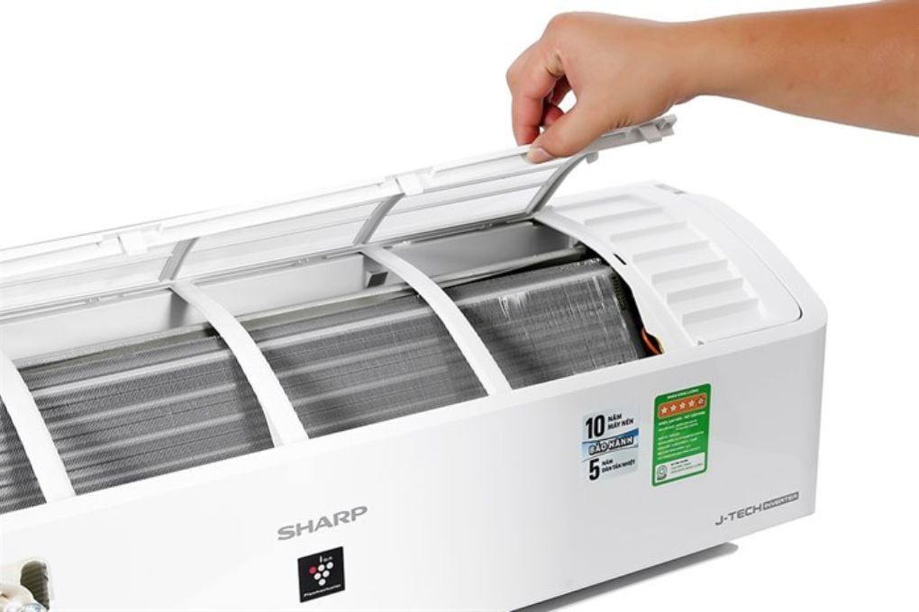 Điều hòa Sharp Inverter 1 chiều 12000 BTU AH-XP13YMW