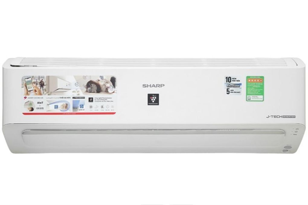 Điều hòa Sharp Inverter 1 chiều 9000 BTU AH-XP10YMW