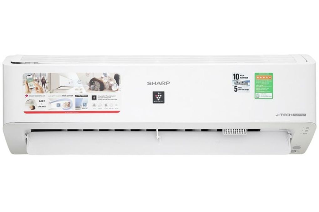 Điều hòa Sharp Inverter 1 chiều 9000 BTU AH-XP10YMW