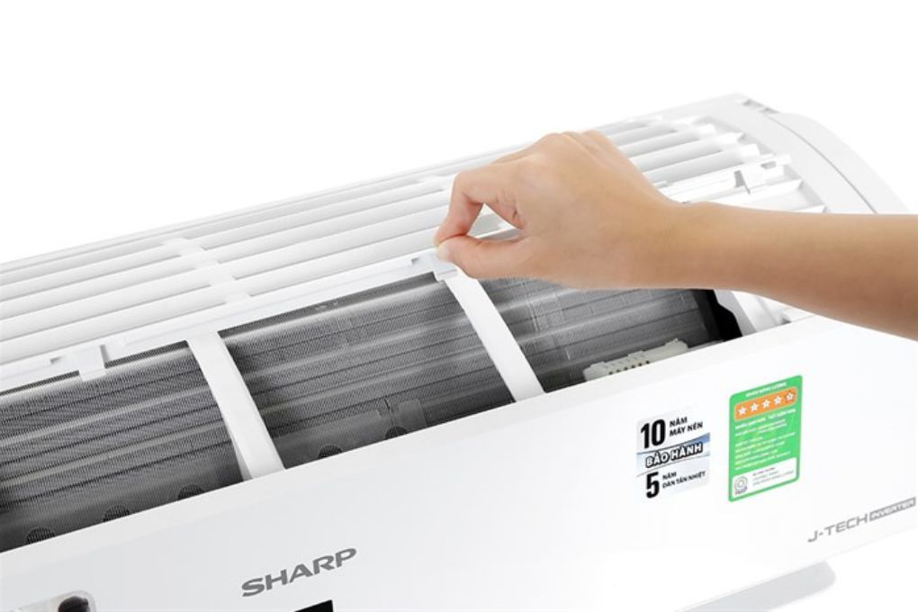 Điều hòa Sharp Inverter 1 chiều 9000 BTU AH-XP10YMW
