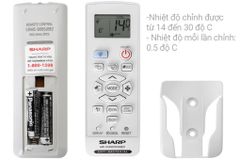 Điều hòa Sharp Inverter 1 chiều 9000 BTU AH-XP10YMW