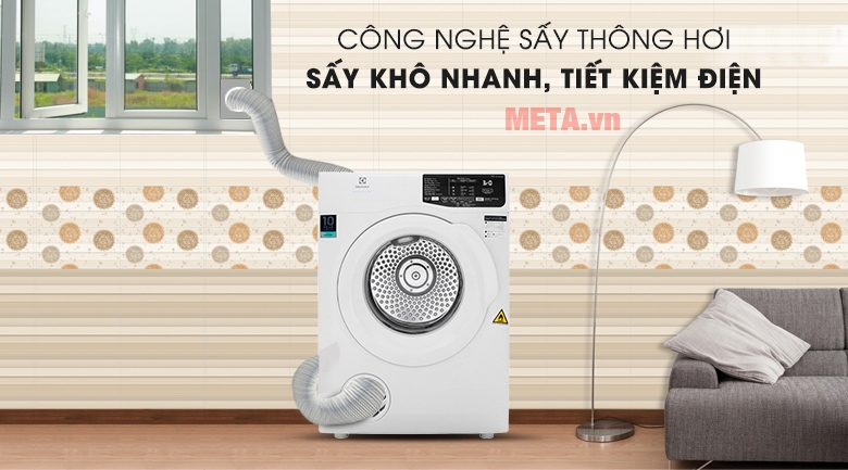 Sấy khô nhanh chóng, hiệu quả nhờ công nghệ sấy thông hơi