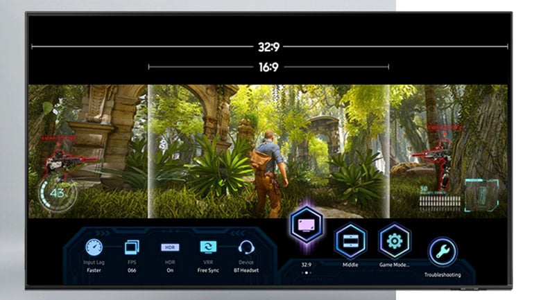 Smart Tivi QLED 4K 65 inch Samsung QA65Q70A - Game Bar