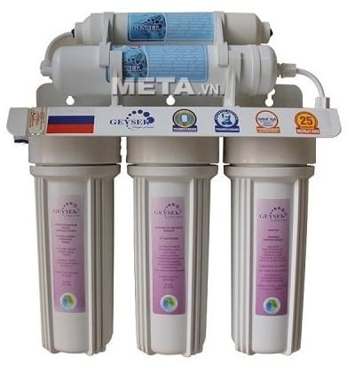 Máy lọc nước nano Geyser 5 cấp lọc GK5 - Dùng cho nước giếng khoan