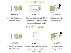 Gối chườm nóng thảo dược đa năng Hapaku (Làm nóng bằng lò vi sóng)