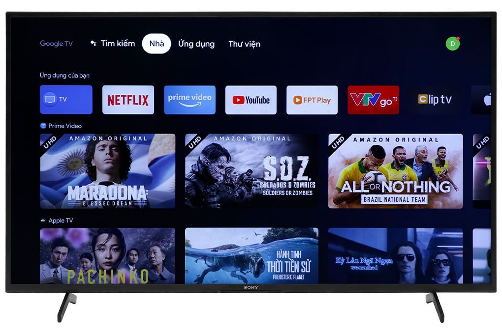 Google Tivi Sony 4K 55 inch KD-55X75K [ 55X75K ] - Chính Hãng