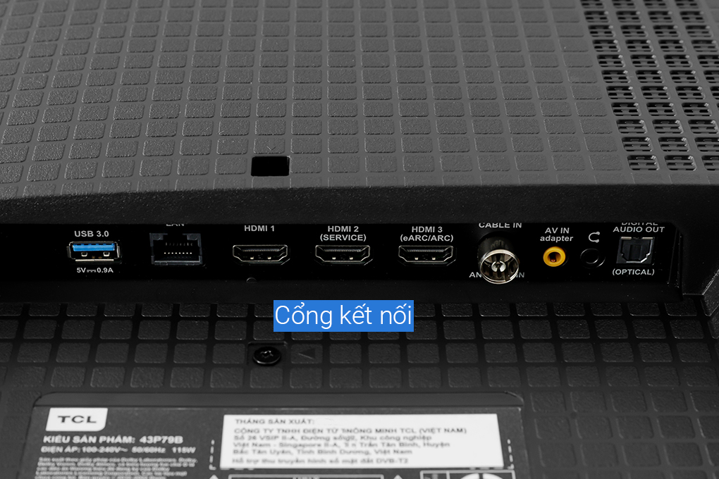 Google TV TCL 4K 43 inch 43P79B