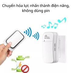 Chuông cửa không dây không pin Homematic HBM078