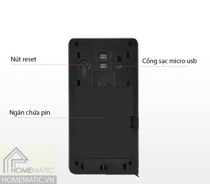 Chuông cửa có hình wifi Tuya DB603 - Chính hãng