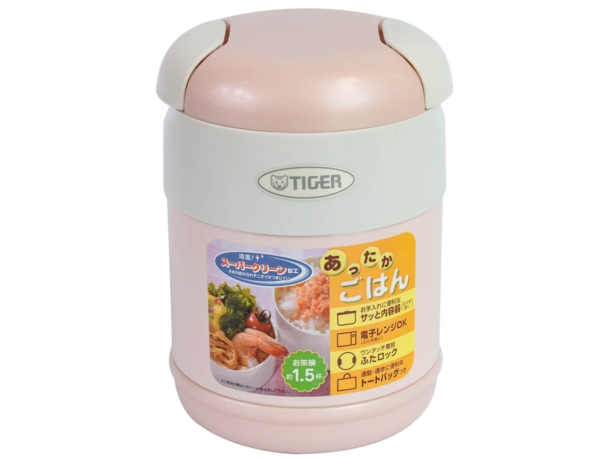 Tiger Corporation LWR-A072 Thermal Lunch Box, Pink