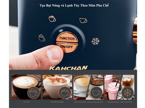 Máy đánh sữa tạo bọt chuyên nghiệp Kahchan EP2199